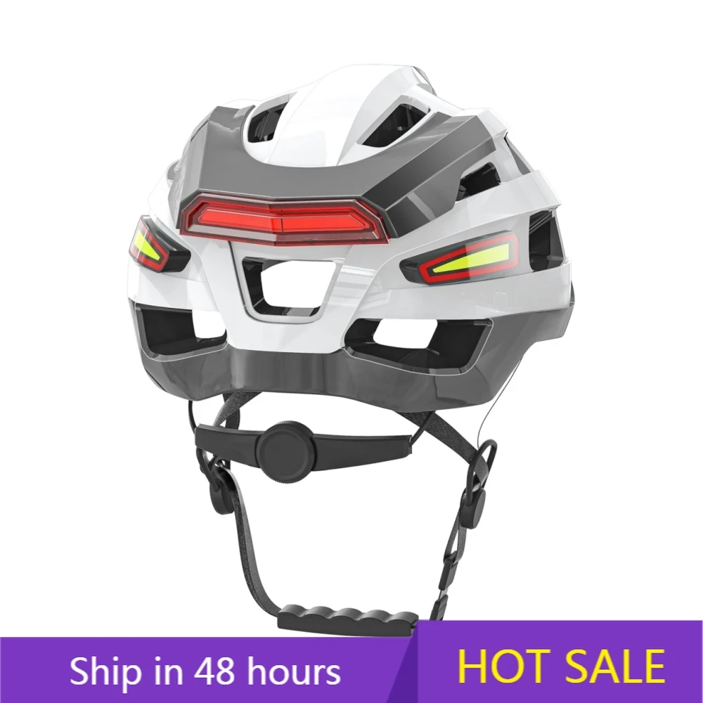 

POWER LEAP Bicycle Bike Helmet for Adult With 1080P 30fps and Smart Bluetooth Waterproof Riding Sports Helmet Built-in