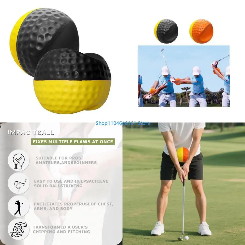 

Гибкий пенопласт -гольф Помощник повышает координацию стабильности для начинающих для продвинутых игроков в гольф