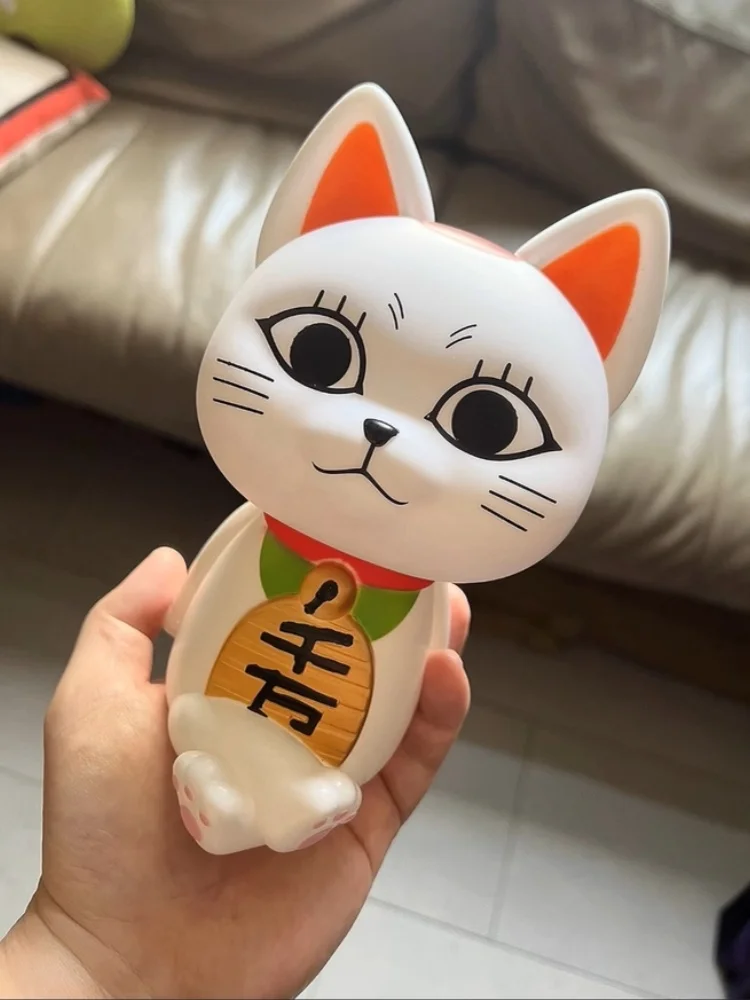7.5 CM Anime Dandadan Figuur Turbo Oma De Lucky Cat Model speelgoed pop Aciton Figuur Desktop Auto Ornamenten Thee huisdier