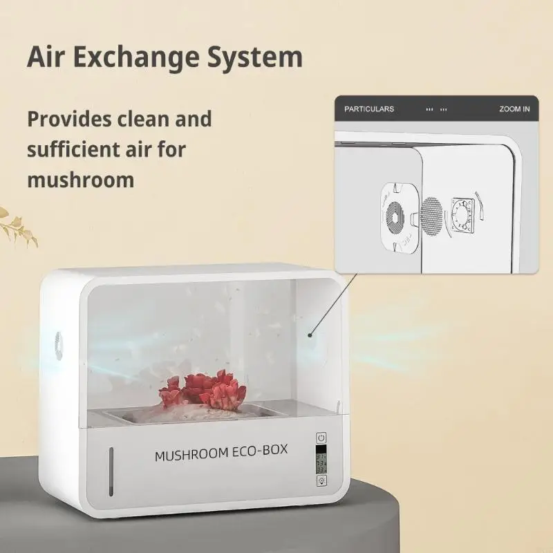 WXTC Home Fungo Coltivazione Ecological Box String Funghi Fioring Strumento giardinaggio