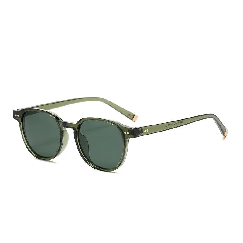 Square Polarized Sunglasses Men Retro Fashion Double Colors Women Sun Glasses Woman Vintage Eyewear PC Frame Rivets Shades UV400