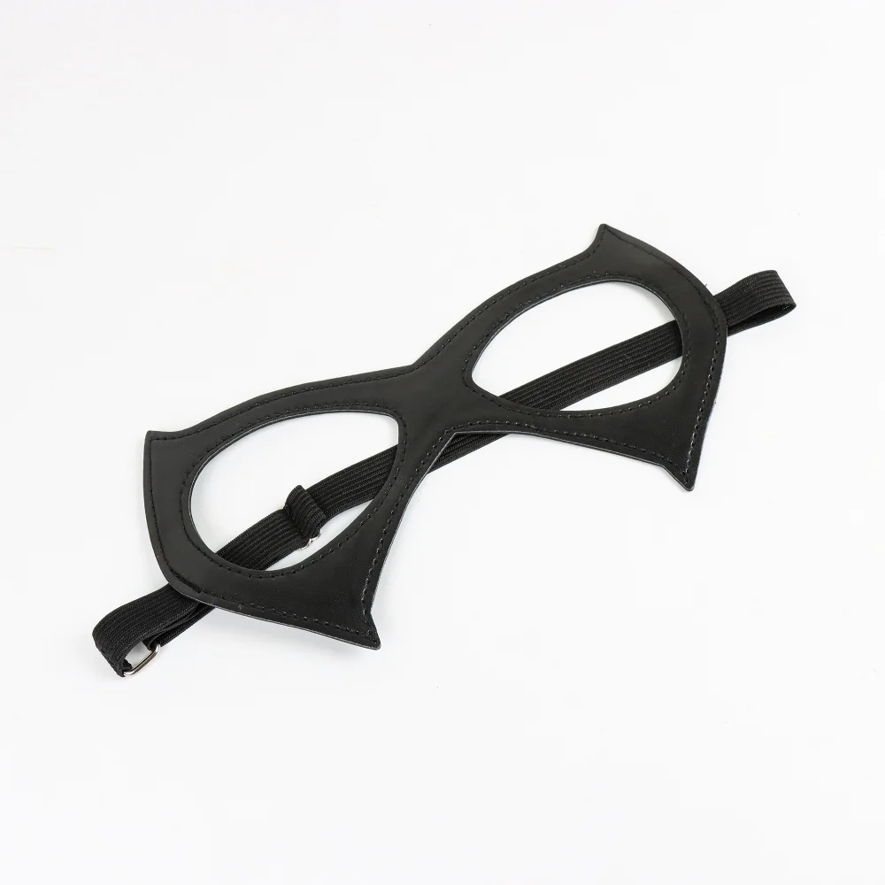 قناع نسائي قطة، قناع جلدي للوجه والقطط للنساء والفتيات، قناع تنكري لحفلات الهالوين الكرنفالية #4