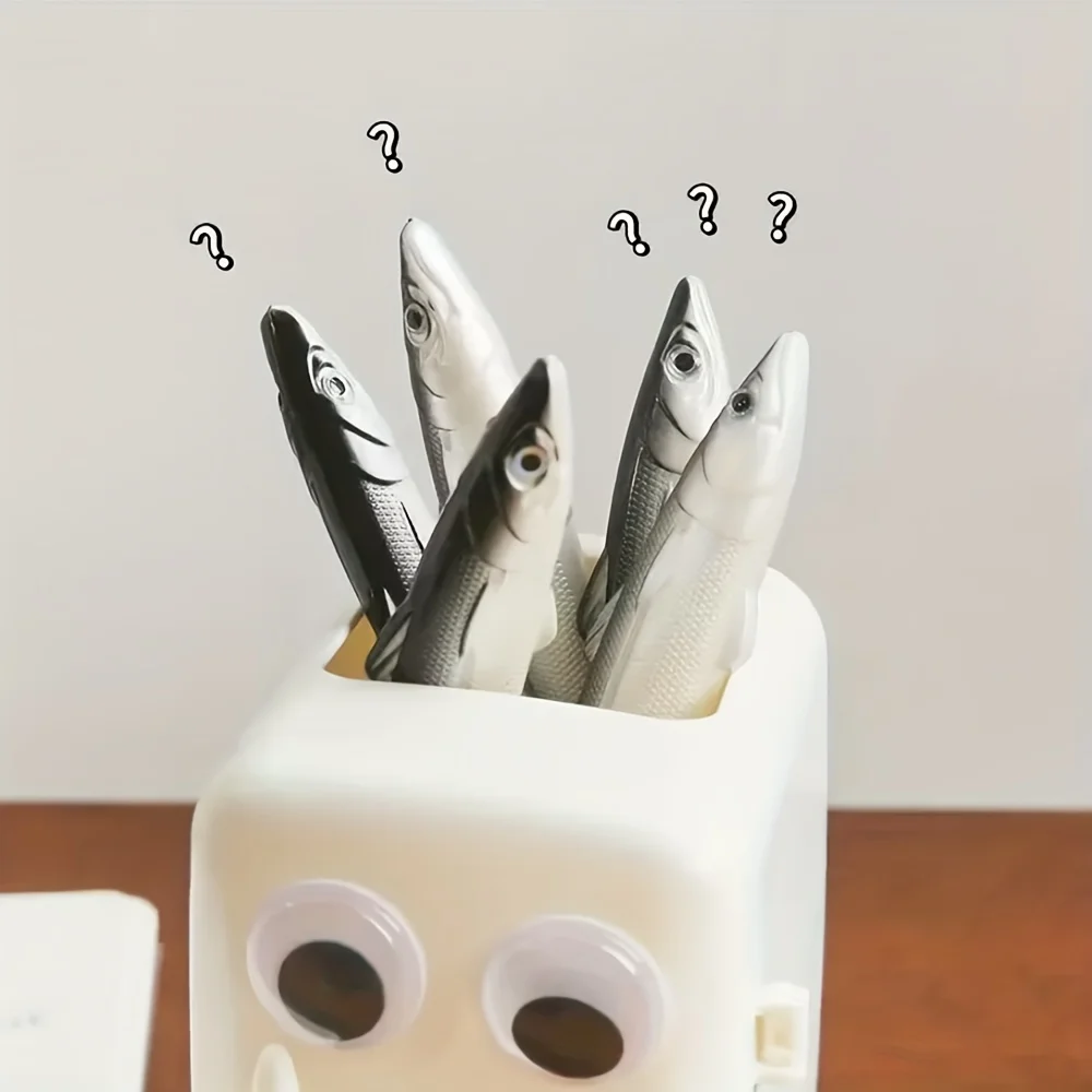 Interesting fish-shaped ballpoint pen - perfect for office and party gifts - unique ocean-themed stationery gift, creative
