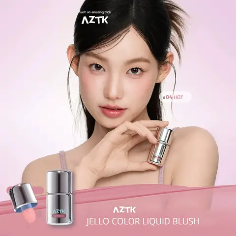 AZTK 블러셔 컬러 페이스 메이크업 리퀴드 블러쉬 JC04 보습 롱래스팅 뷰티 볼륨업 치크 화장품