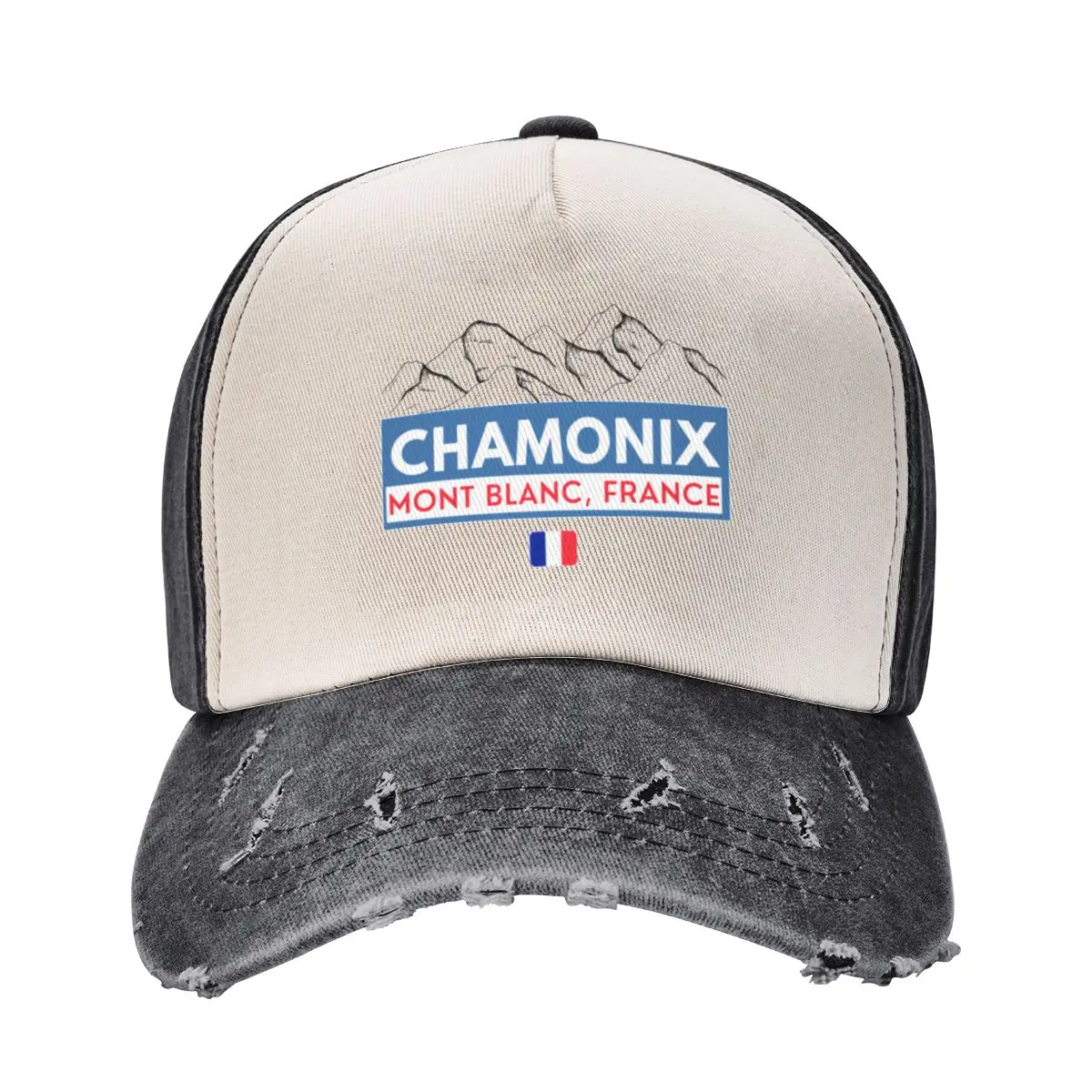 CHAMONIX MONT BLANC FRANCE Baseball Cap Christmas Hat Bobble Hat custom Hat Woman Hats Men's