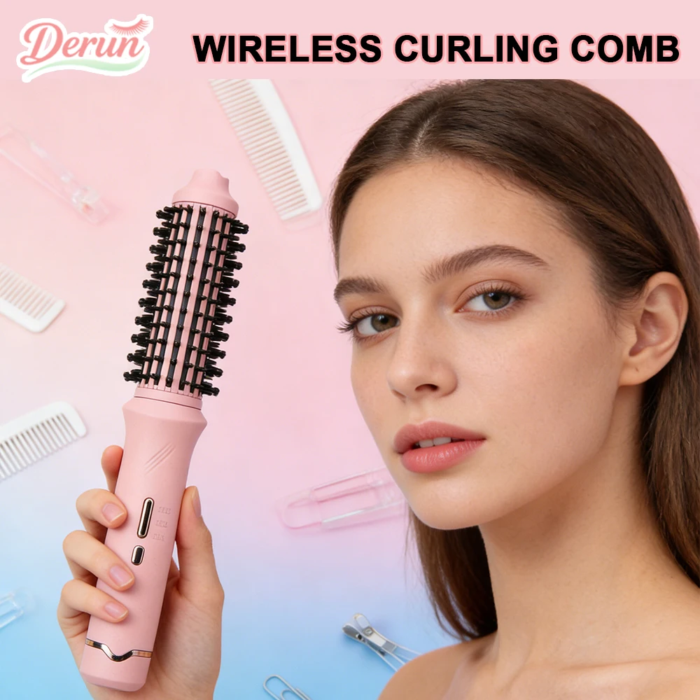 

USB-интерфейс, перезаряжаемая анионная щипцы для завивки волос, быстрый нагрев, профессиональная большая волна, щипцы для завивки волос, инструмент для укладки волос