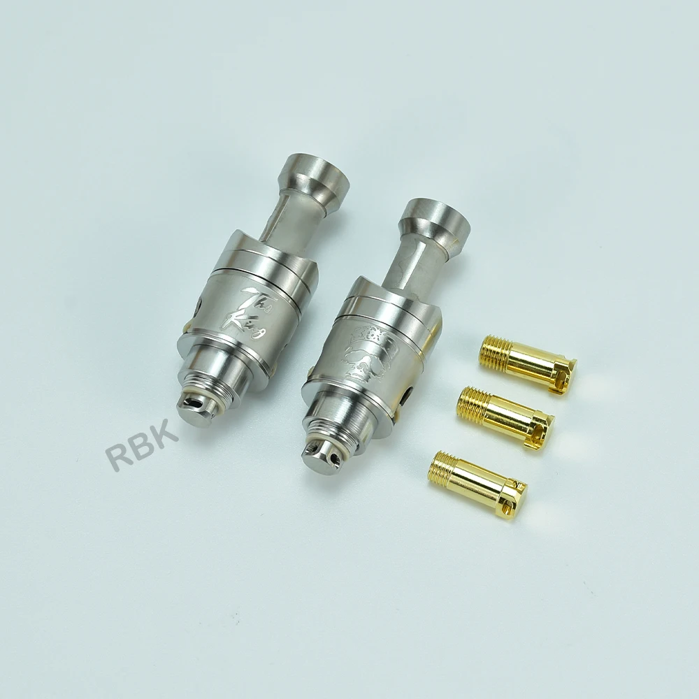 Wolfcoolvape Billet box mod Monarchy Mobb CipherSkull RBA vape Skull RBA 1.0/1.5/2.5/3.5mm Bridge 316ss replacement coil - gallery image 2