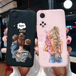For Honor 50 Case For Huawei Honor 50 Nova 9 SE Cover Coque Super Mom Baby Fashion Girls Silicone Phone Bumper for Honor 50 Case