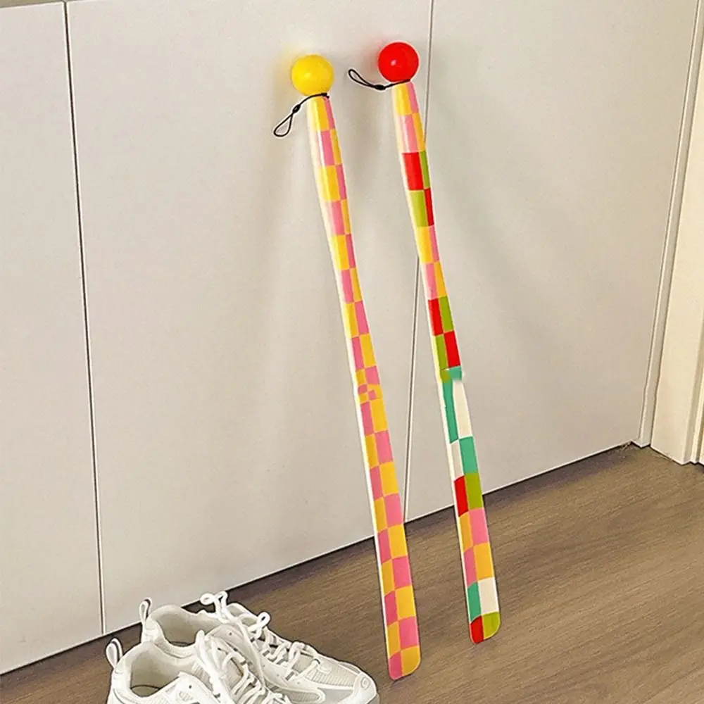 

Эргономичный допаминовый рожок для обуви, магнитное поглощение с изогнутым крючком, красочный съемник для обуви, длинная ручка, подтяжка для обуви, ложка