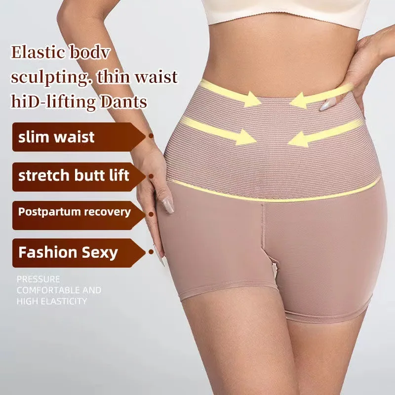 

Women's 2-Pack High Waist Shapewear Leggings With Seamless Boyleg For Tummy Control​​