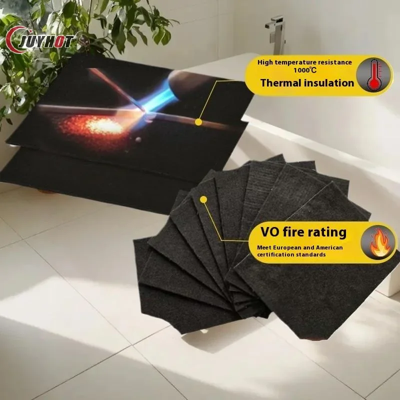 3mm/5mm 탄소 섬유 사전 산소 처리된 필라멘트 방염 면 구리 튜브 용접 방염 면 난연성 펠트