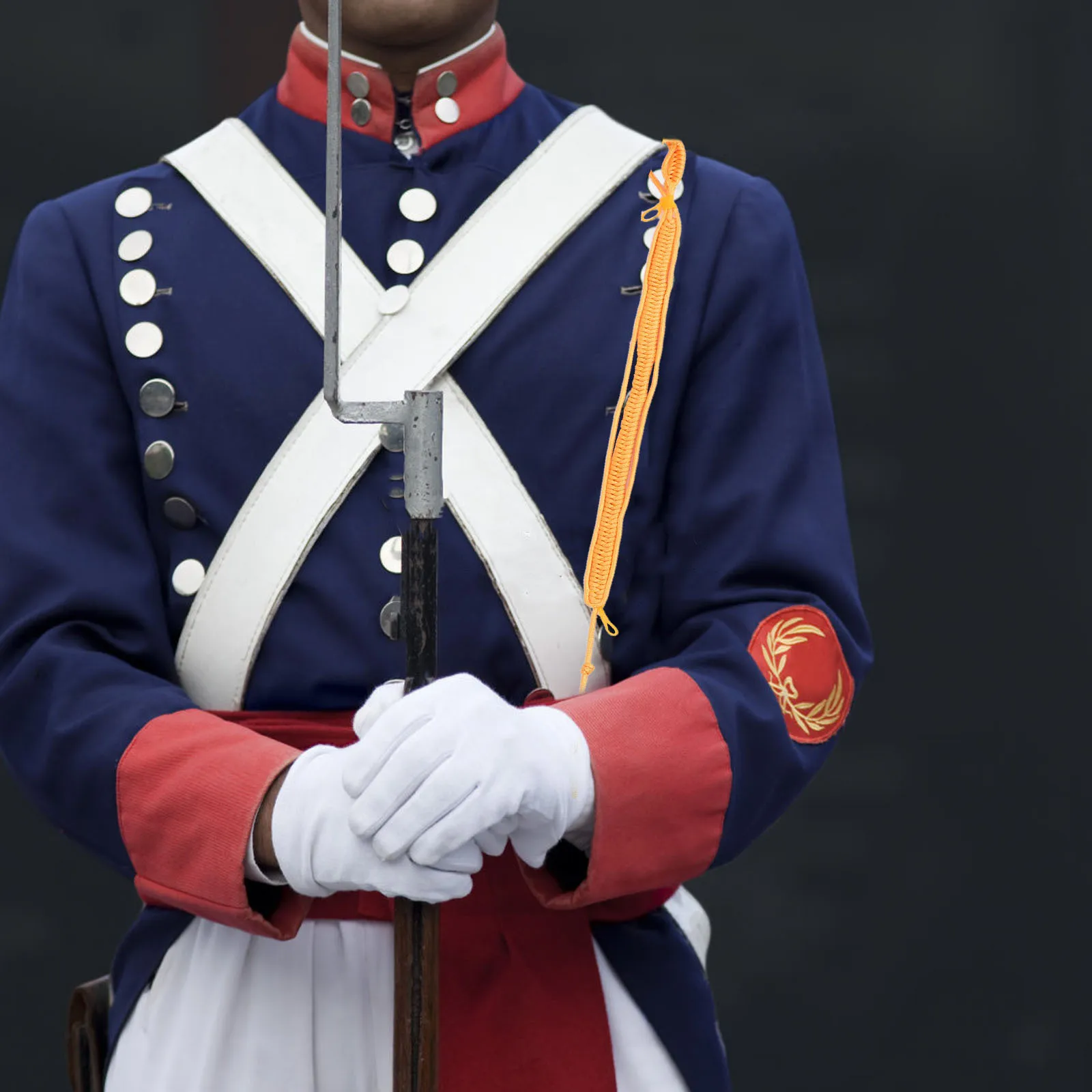 Cordoncino per spalla uniforme Spalline intrecciate Aiguillette dorate Squisita fattura Vestibilità comoda Sicurezza per spettacoli teatrali