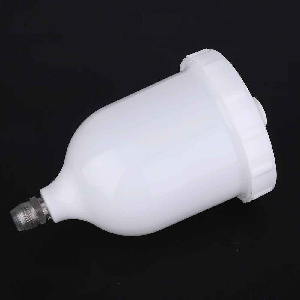 Gravity Feed Paint Cup 600ml Spray Gun Pot Gravity Feed Plastic Paint Cup for D-evilbiss  / T- Pro Pri FLG Spray Gun Pot