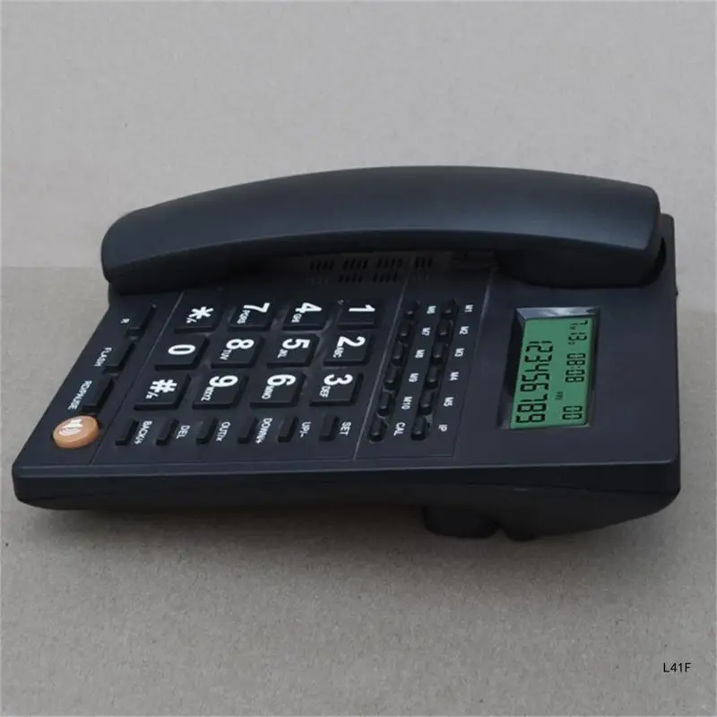 Corded Landline Phones for Home/Hotel/Office Desk Corded Telephone with Display