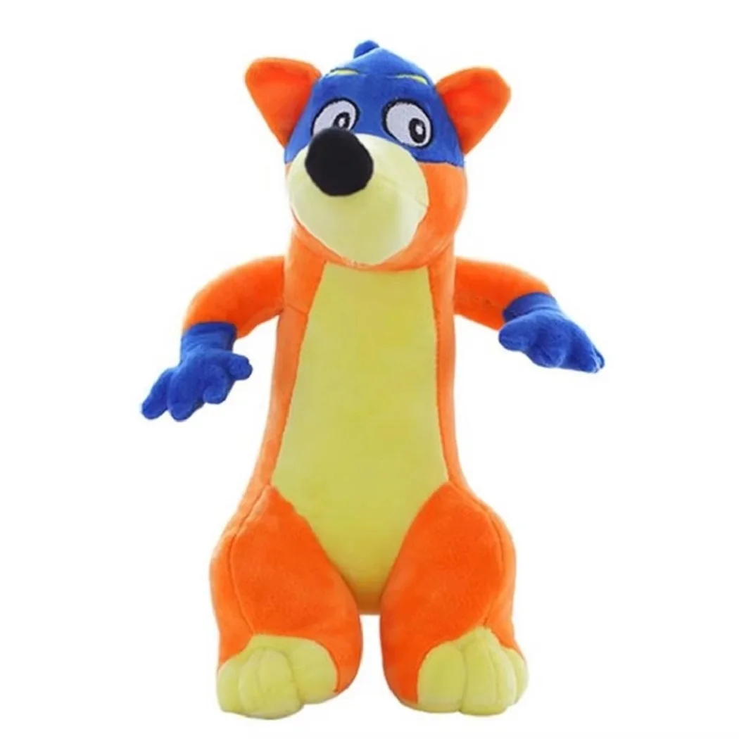 Hot Sale 25cm Genuine Love Adventure of Dora Monkey Boots Swiper Plush Toys Stuffed Soft Anime Dolls for Kids Birthday Gifts