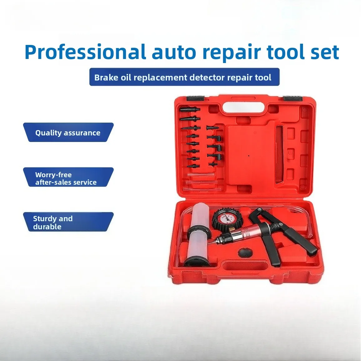 

Automobile Manual Vacuum Pump Pumping Dual-purpose Vacuum Negative Pressure Suction Gun Brake Oil Replacement Detector