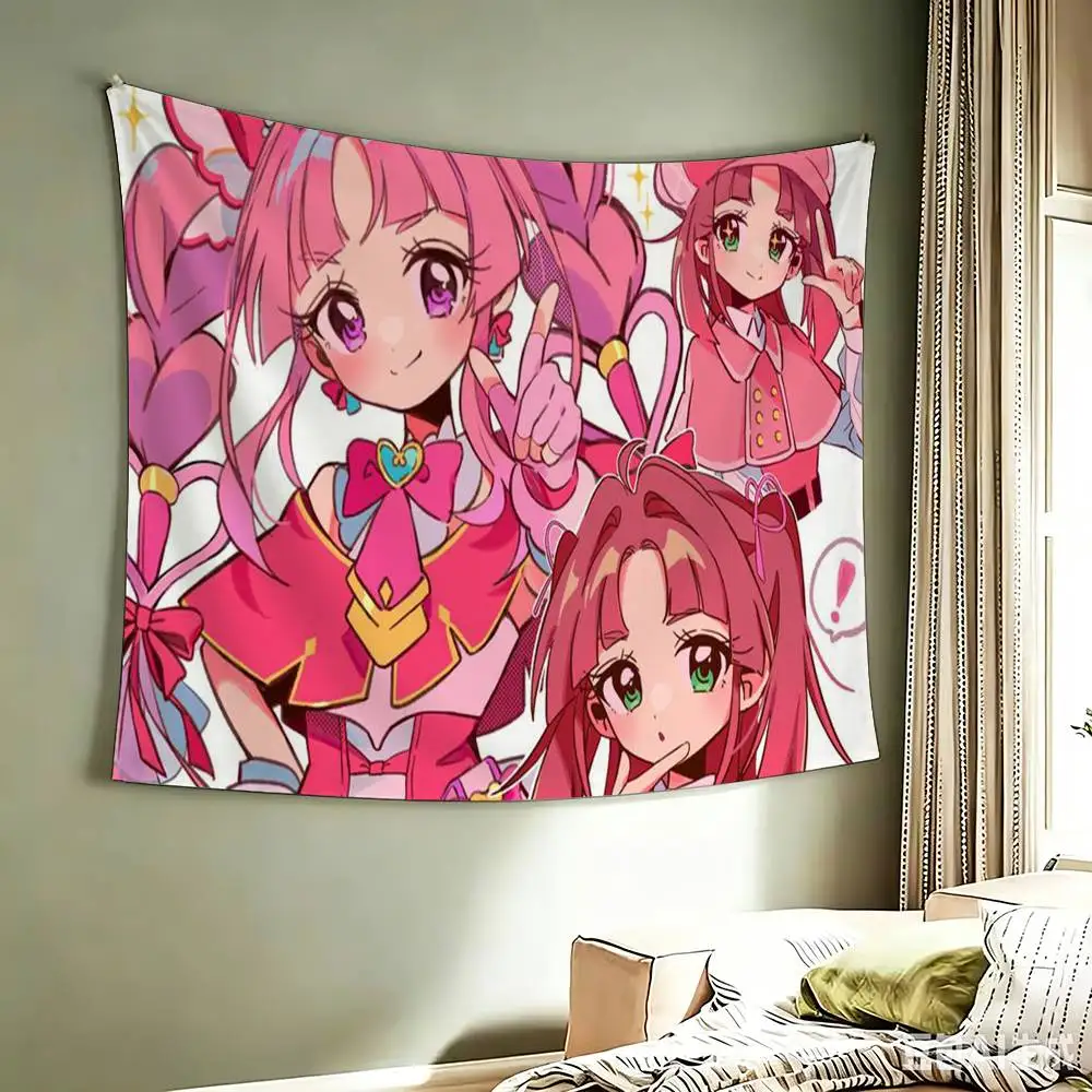 Kobayashi Mikuru Pretty Cure Cure Mystique   flag Best Price Decoration Outdoor Picnic Party Art Hanging