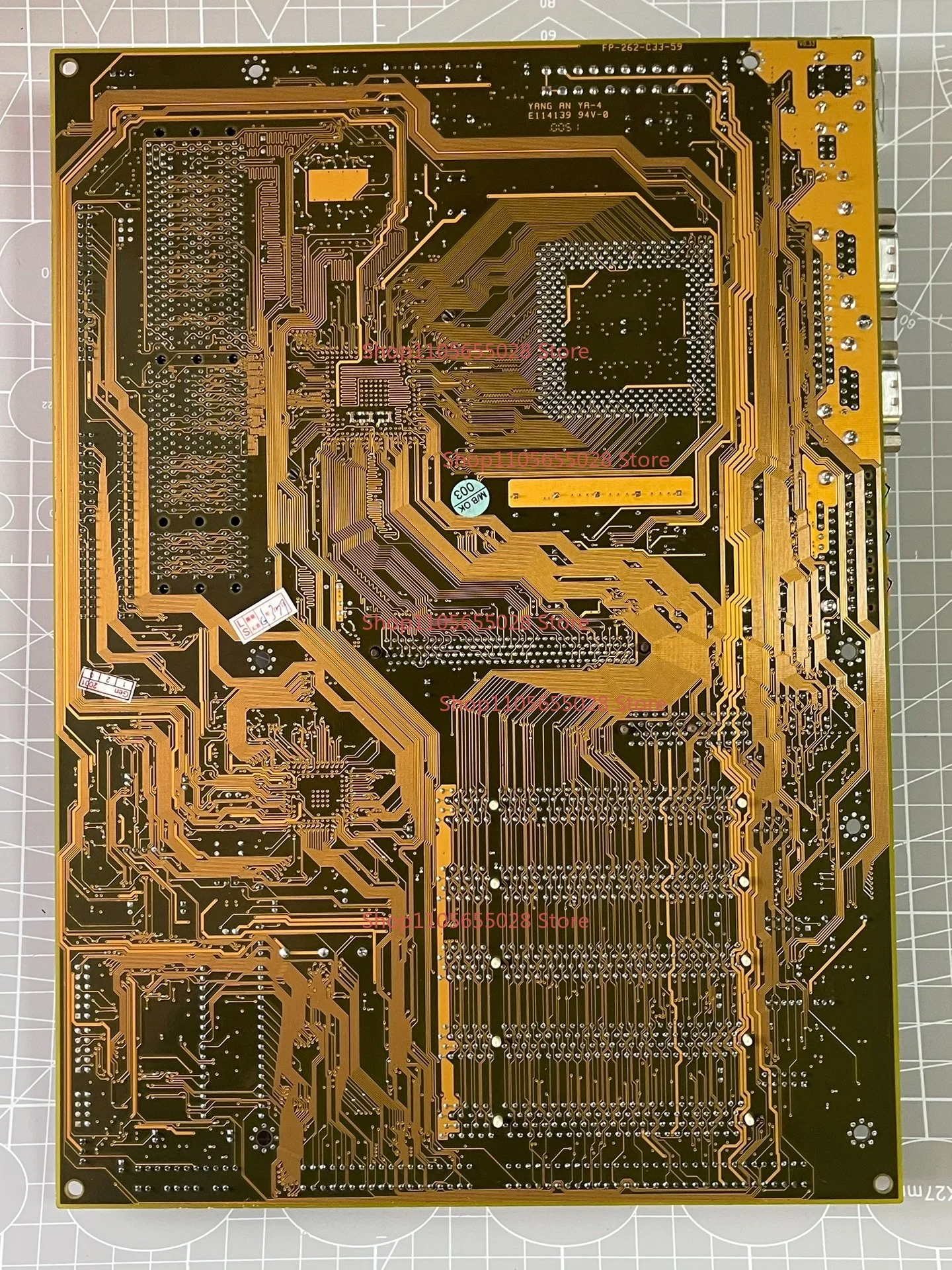 For Upgrade AB-VH6 Antique Computer Main Board 370 Main Board Ver1.02 ATX Big Board
