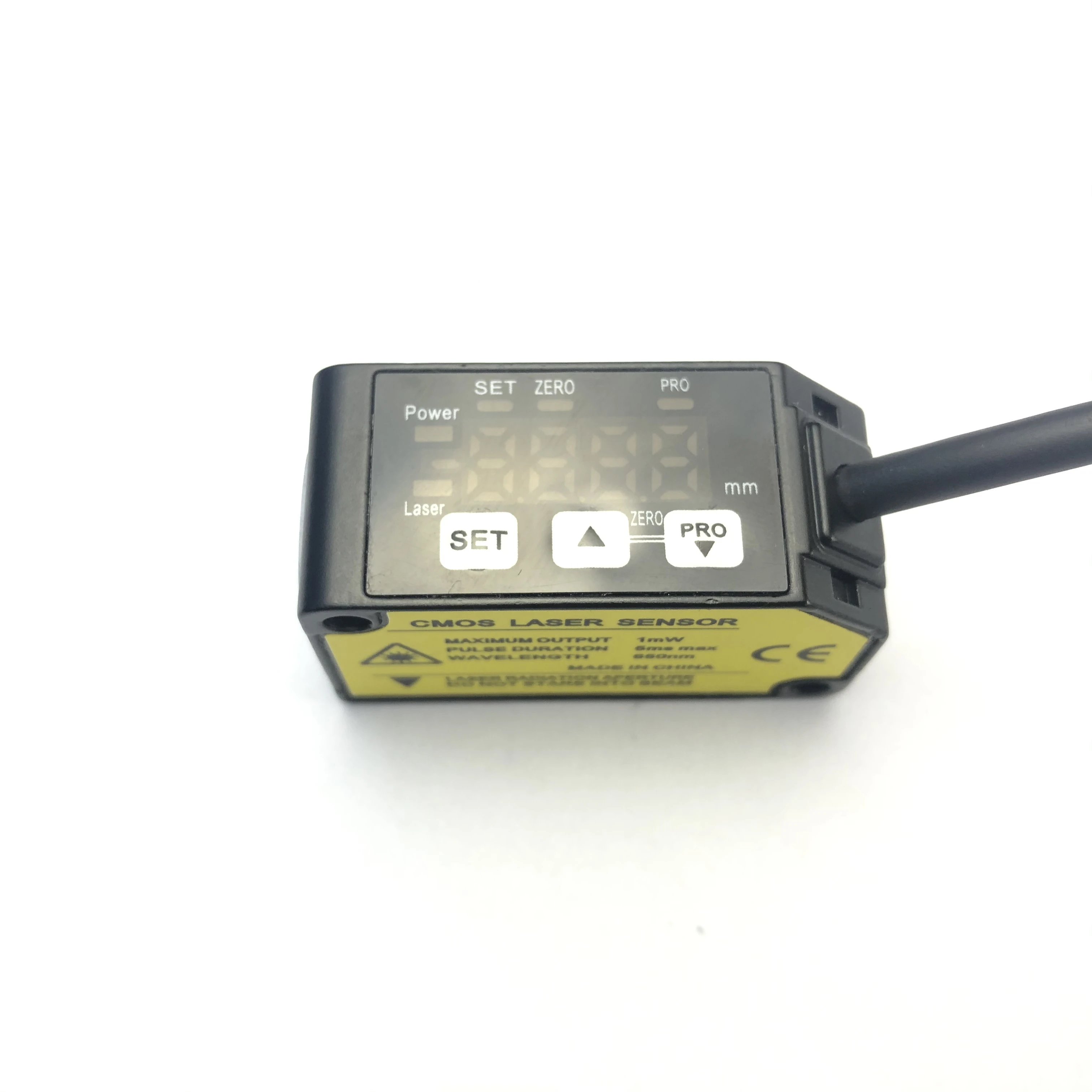 Sensor óptico de LC-S200MN de alta precisión, desplazamiento láser de múltiples funciones para diversas aplicaciones