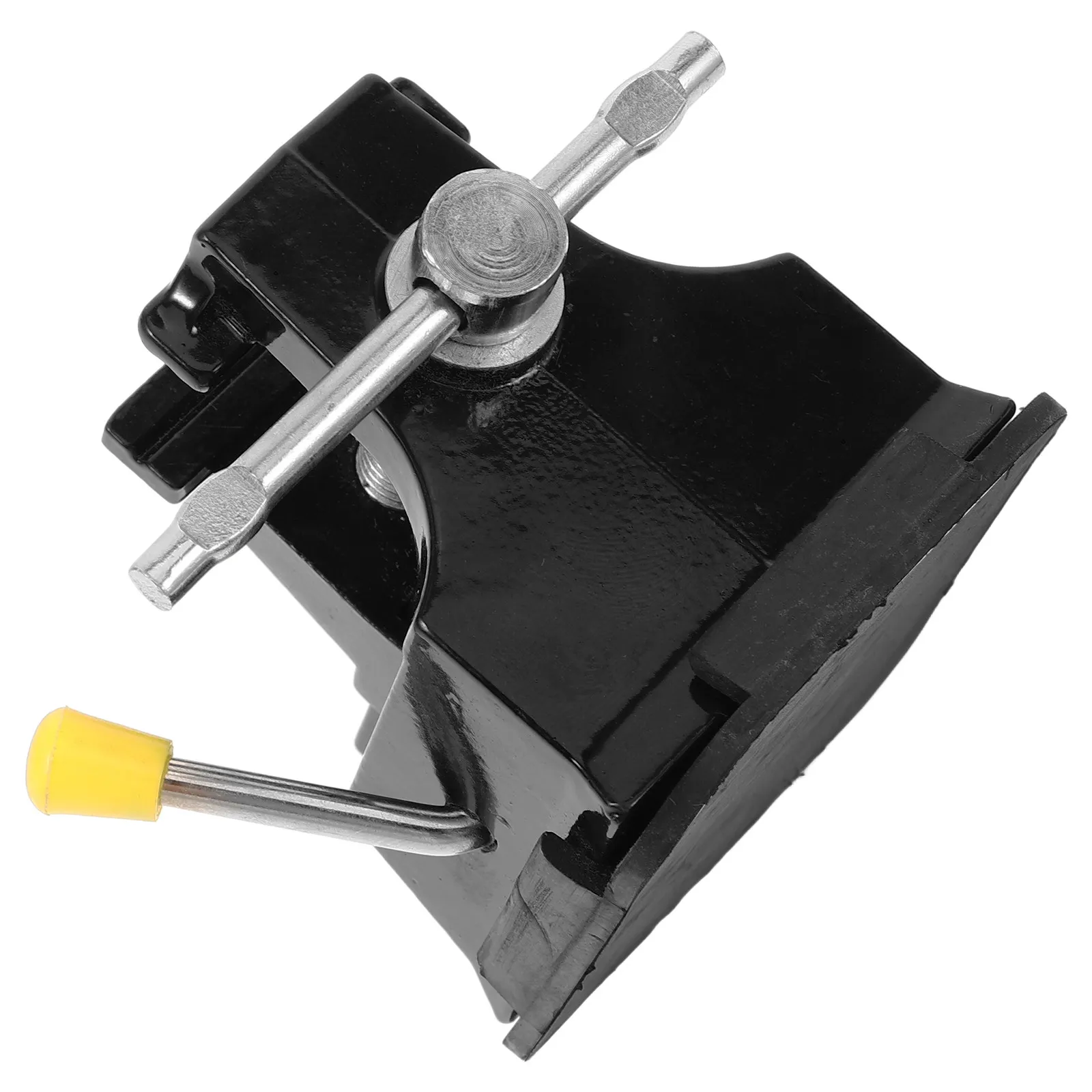 

1Pcs Mini Table Carving Bench Vise High Density Metal Compact Lightweight Suction Base Fixture Tool Adjustable Screw Stable