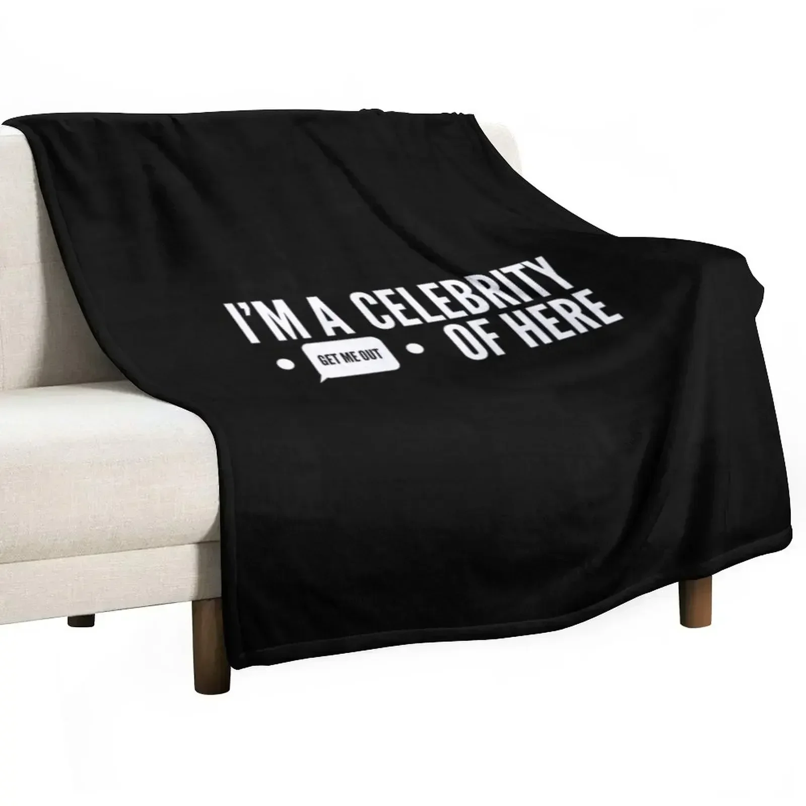 I Am Celebrity Get Me Out Of Here Throw Blanket Stylish Couch Blanket for Home Living Room
