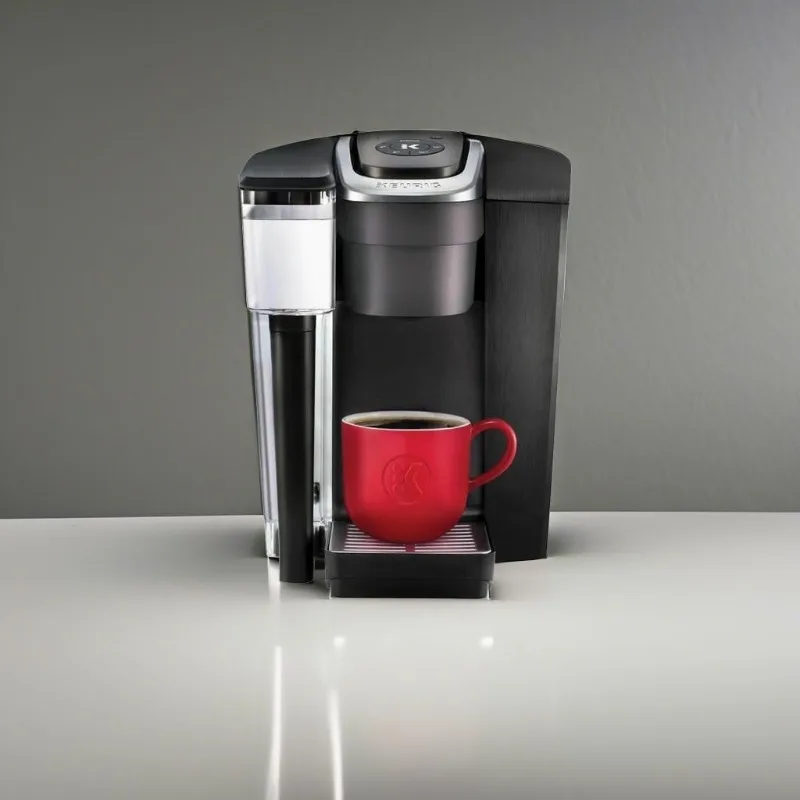 ماكينة صنع القهوة Keurig K1500، 12.4 بوصة × 10.3 بوصة × 12.1 بوصة، 2839.06 مل، أسود،