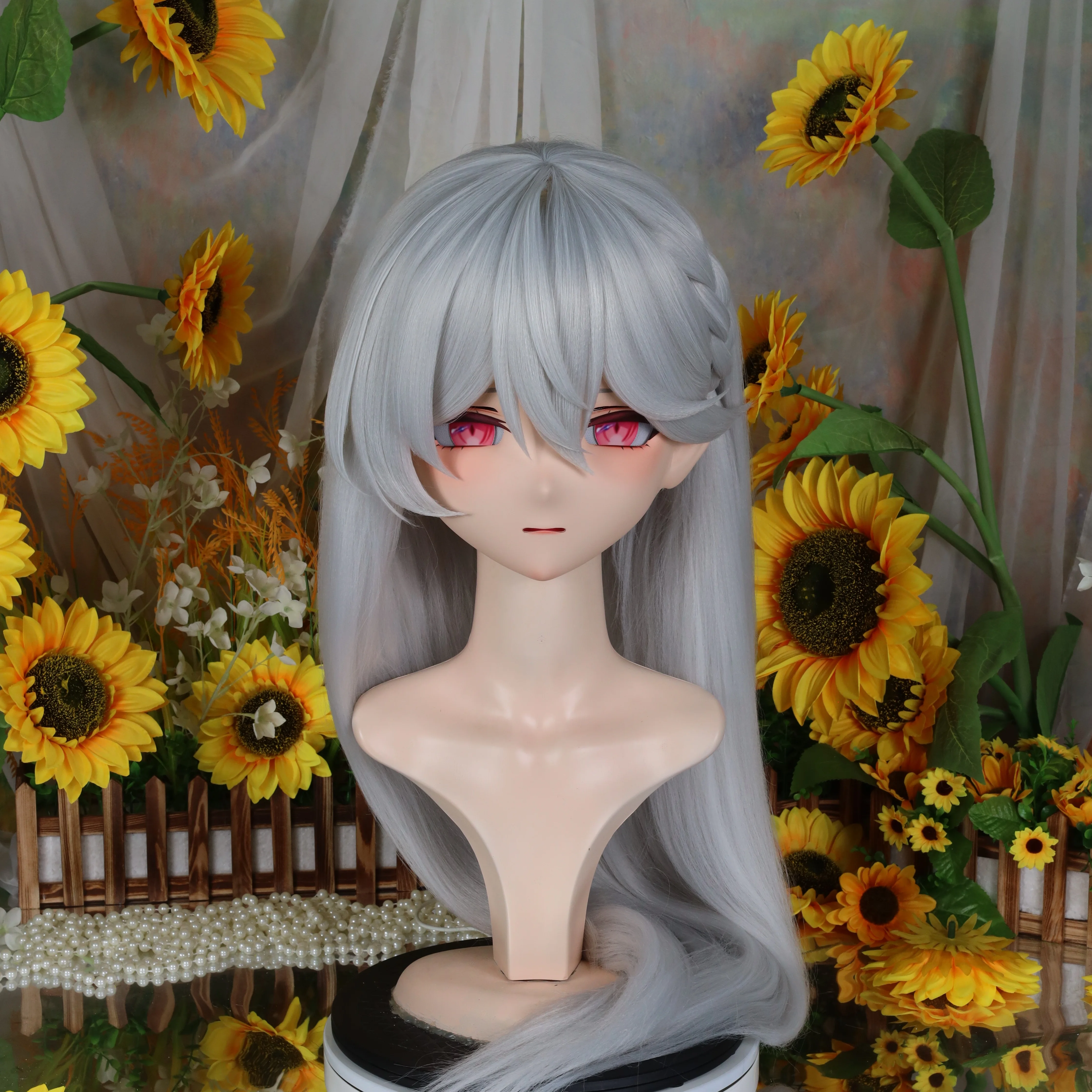 

Kigurumi Yalvet NFD full headband lock cosplay headshell props costume anime game