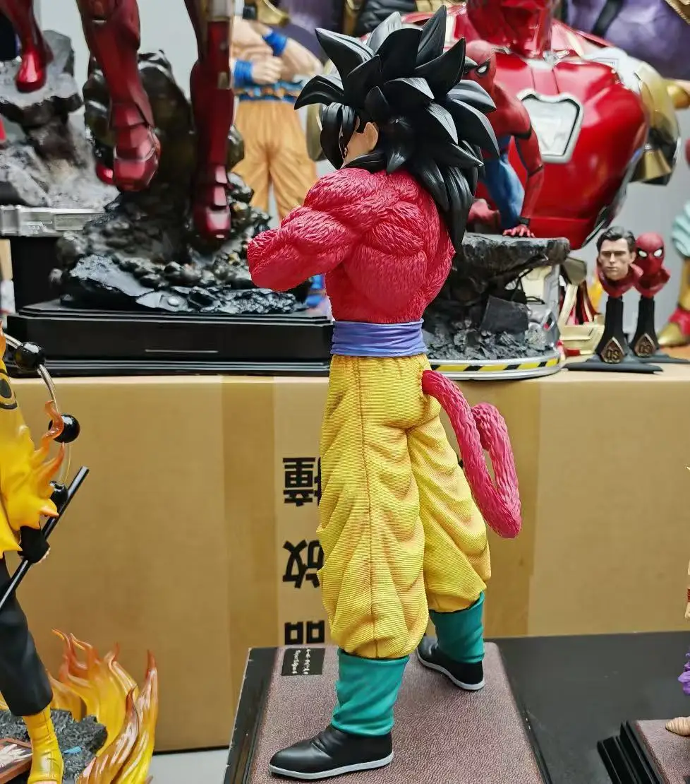 55cm 2%&Jt Studio Dragon Ball Anime Figures Ssj4 Son Goku Figures Super Saiyan 4 Goku Pvc Statue Collection Model Toys Gifts view 6