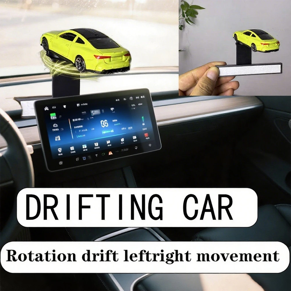 

Car Drift Rotating Ornaments Auto Dashboard Turning Racing Model Deco Car individuality Center Console Decoration For M4 M6