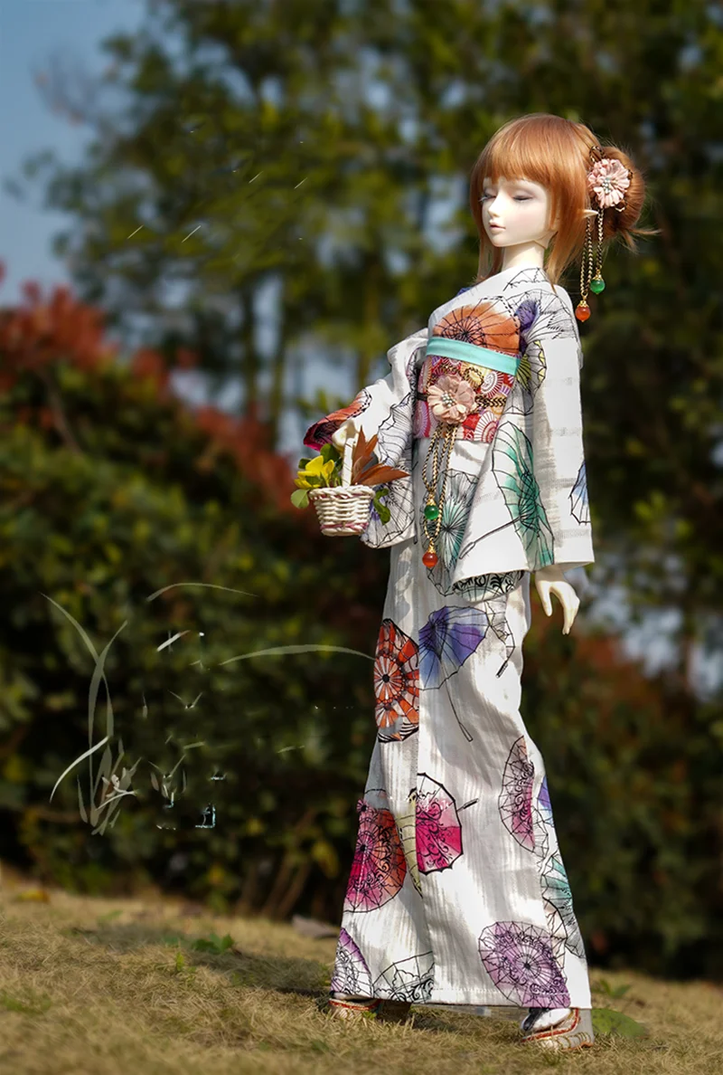 1/6 1/4 1/3 Ancient Costume BJD Clothes Kimono Bathrobe Outfit For YOSD MSD SD13 Girl SSDF ID75 Uncle Doll Accessories C2200