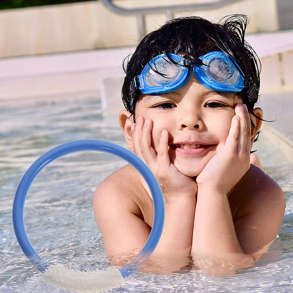 

4 Pcs Diving Ring Dive Pool Toys for Kids Ages 8-12 Rings Toddlers 3-5 Swimming