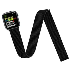 Sport Ankle/Arm Bands Compatible with Apple Watch 49mm 45mm 44mm 42mm 41mm 40mm 38mm, Nylon Armband for IWatch Ultra SE Series 9