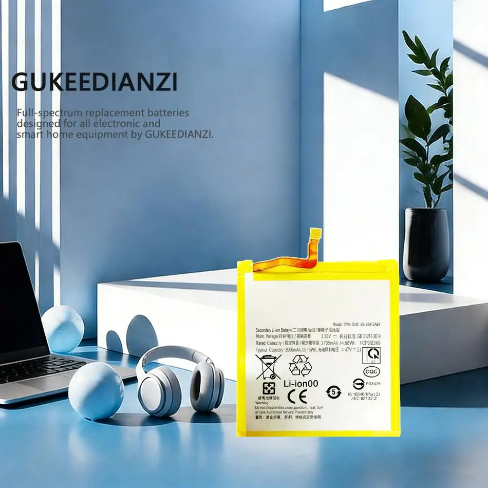 

Аккумулятор для мобильного телефона EB-BS912ABY для Samsung Galaxy S23, быстрая зарядка, надежная мощность, 3900 мАч