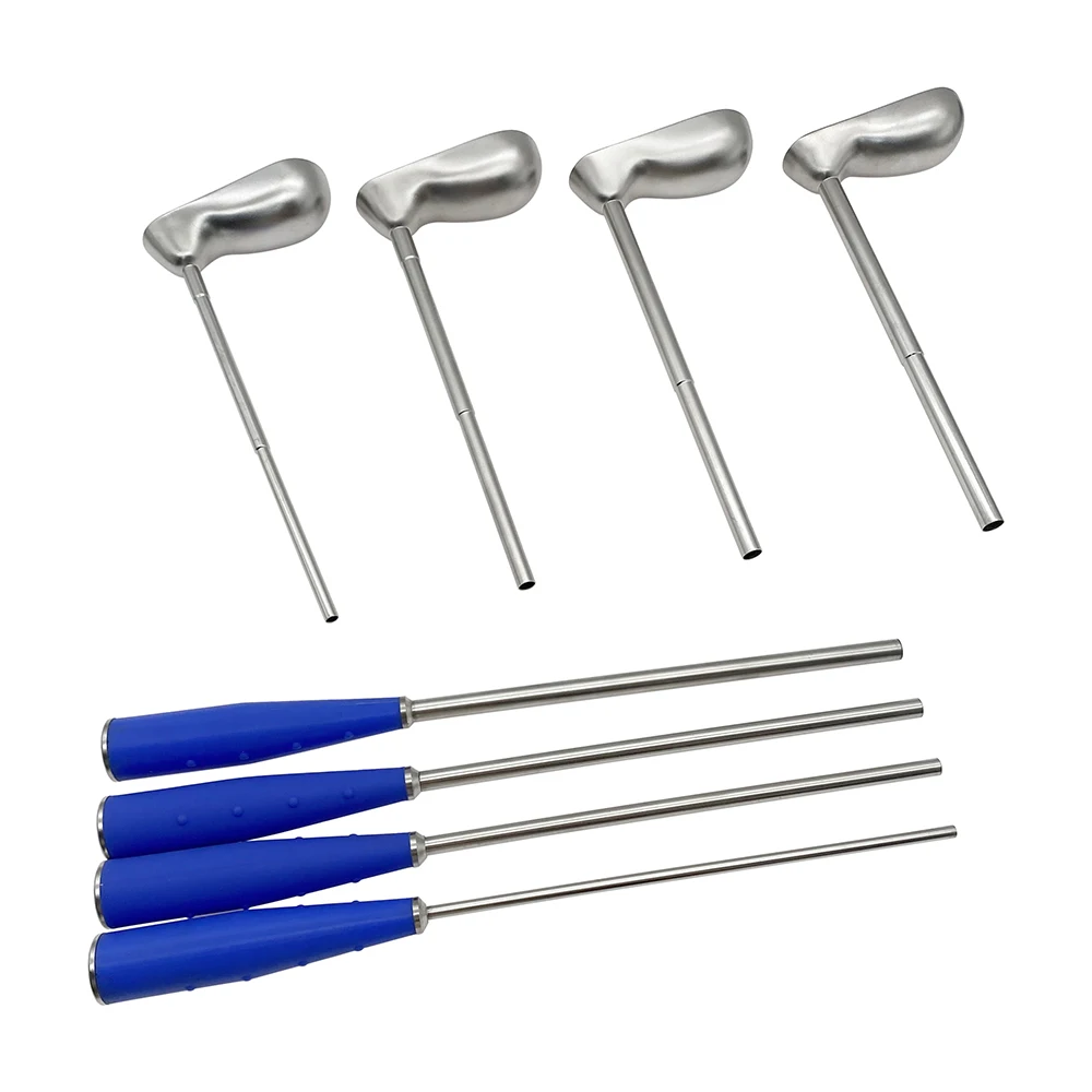 

Funnel Bone Graft Double Room Funnel Bone Graft with silicone handle Thoracolumbar Fusion Orthopedic surgical Instrument Set
