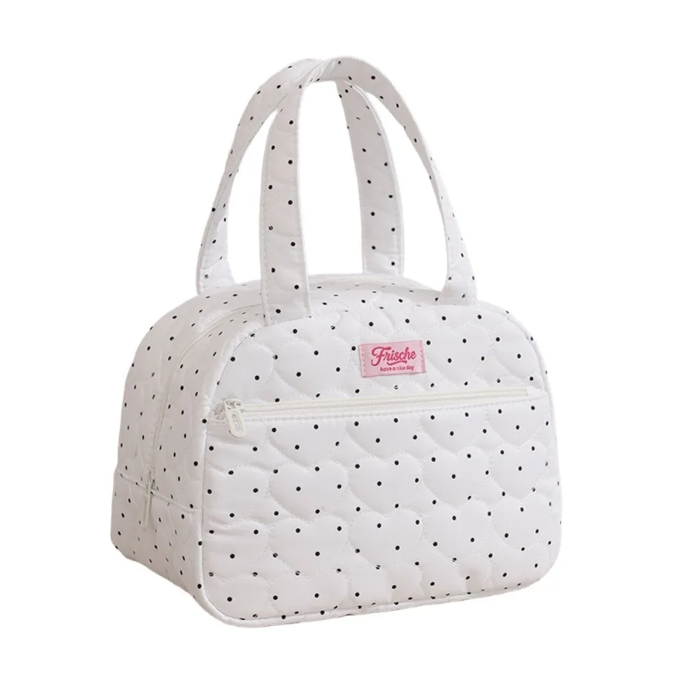 New Portable Handle Lunch Bag Thickened Large Capacity Insulated Handbag Multi-functional Reusable Insulated Lunch Tote Bag
