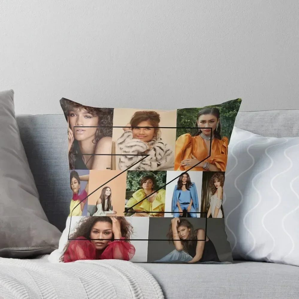 

Zendaya Collage Throw Pillow Pillowcase Cushion Sofa Pillow Cover bed pillows Cushions For Decorative Sofa pillow