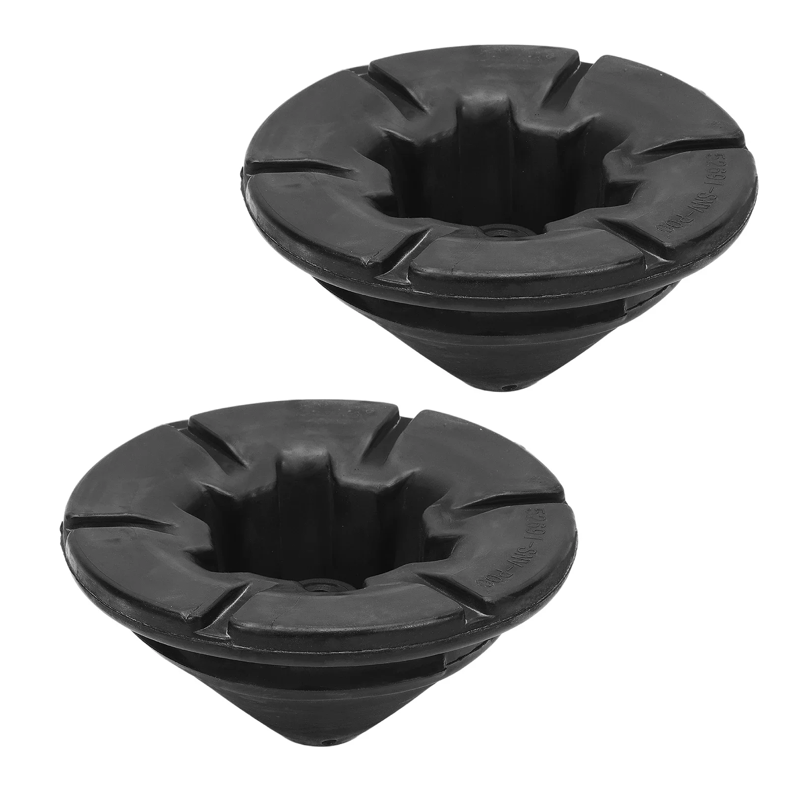 2 PCS Nero Posteriore Superiore Sospensione Bobina Molla Isolante 52691SNAA01 per Honda Civic 2006-2011 52691-SNA-A01