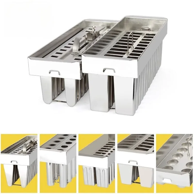 

Popsicle Molds Stainless Steel Ice Cream Popsicle Mould Lolly Popsicle Molds Kit Ice Pop Lolly Popsicle Ice Cream Stick Holder