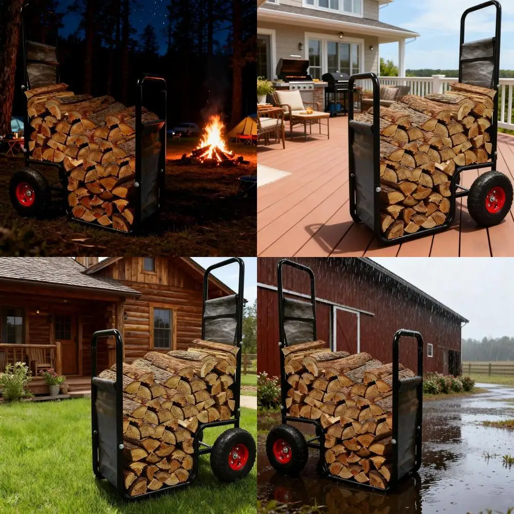 

Садовая тележка повышенной прочности с пневматическими колесами: 44 x 27 x 20, грузоподъемность 220 фунтов, для использования на открытом воздухе