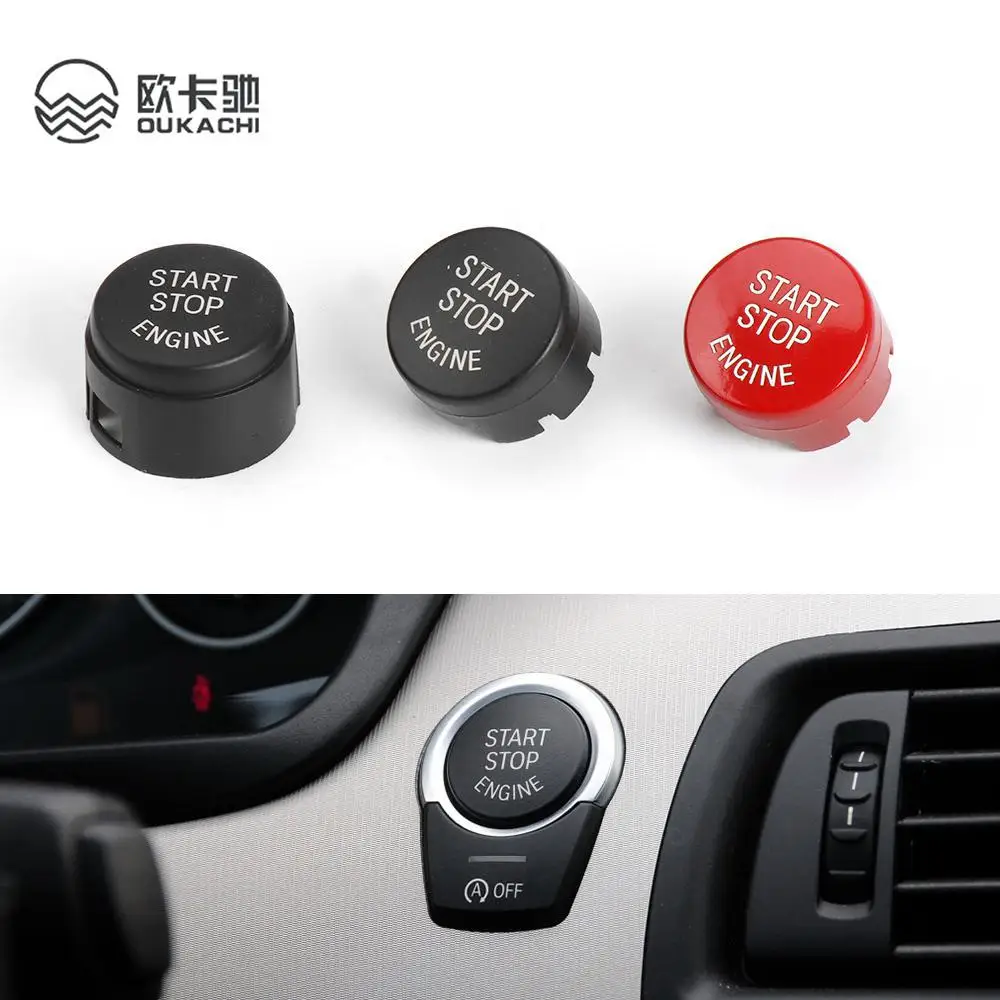 Start Stop Engine Push Button Switch Cover for BMW F10 F11 F06 F07 F02 F01 F30 F34 3 5 6 7 Series