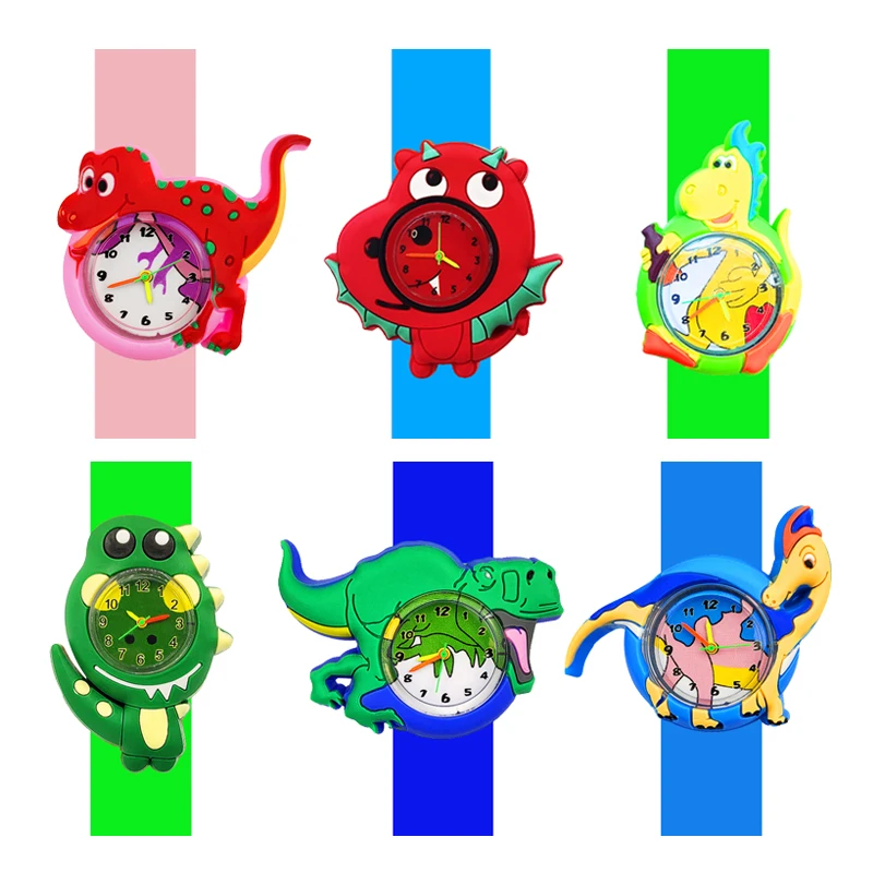 Cartoon Dinosaur Children Toys Watches for Boys Girls Birthday Gift Kids Digital Electronic Watch Baby Kindergarten Party Gift