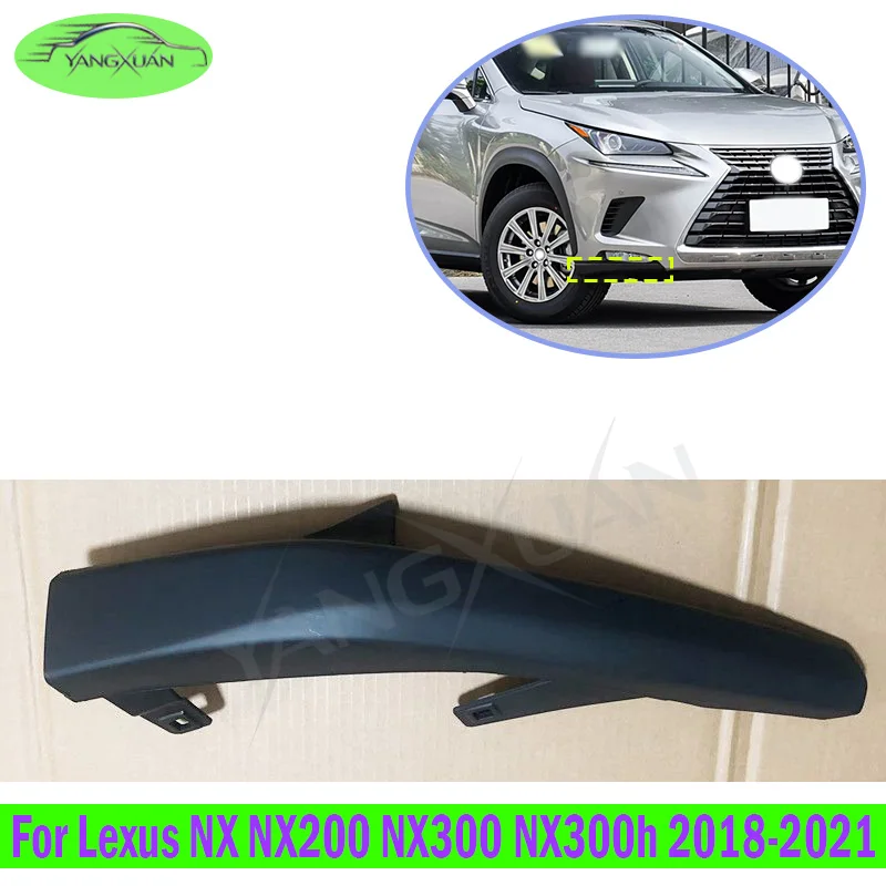 Car Front Bumper Trim Plate Wrap Corner Angle For Lexus NX NX200 NX300 NX300h 2018 2019 2020 2021
