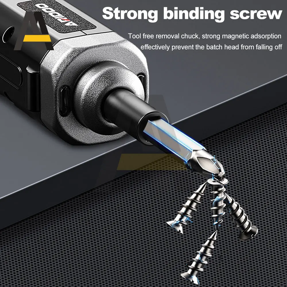 7.8VF Long Range Electric Screwdriver USB Charging Wireless Electric Screwdriver Set USB Powerful Wireless Screwdriver Drill