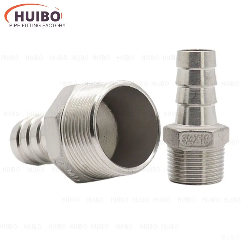 Hose Barb Connector 304 Stainless Steel 1/8\