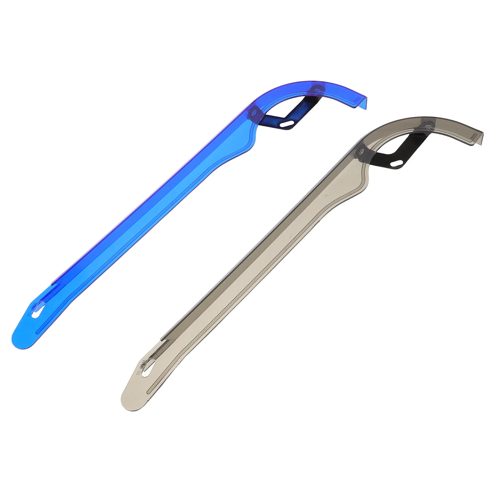 

2Pcs Bicycle Chain Guard High Quality Plastic Oilproof Anti Derailment for Bike Chain Cover Replacement Bicycle Oilproof Guard