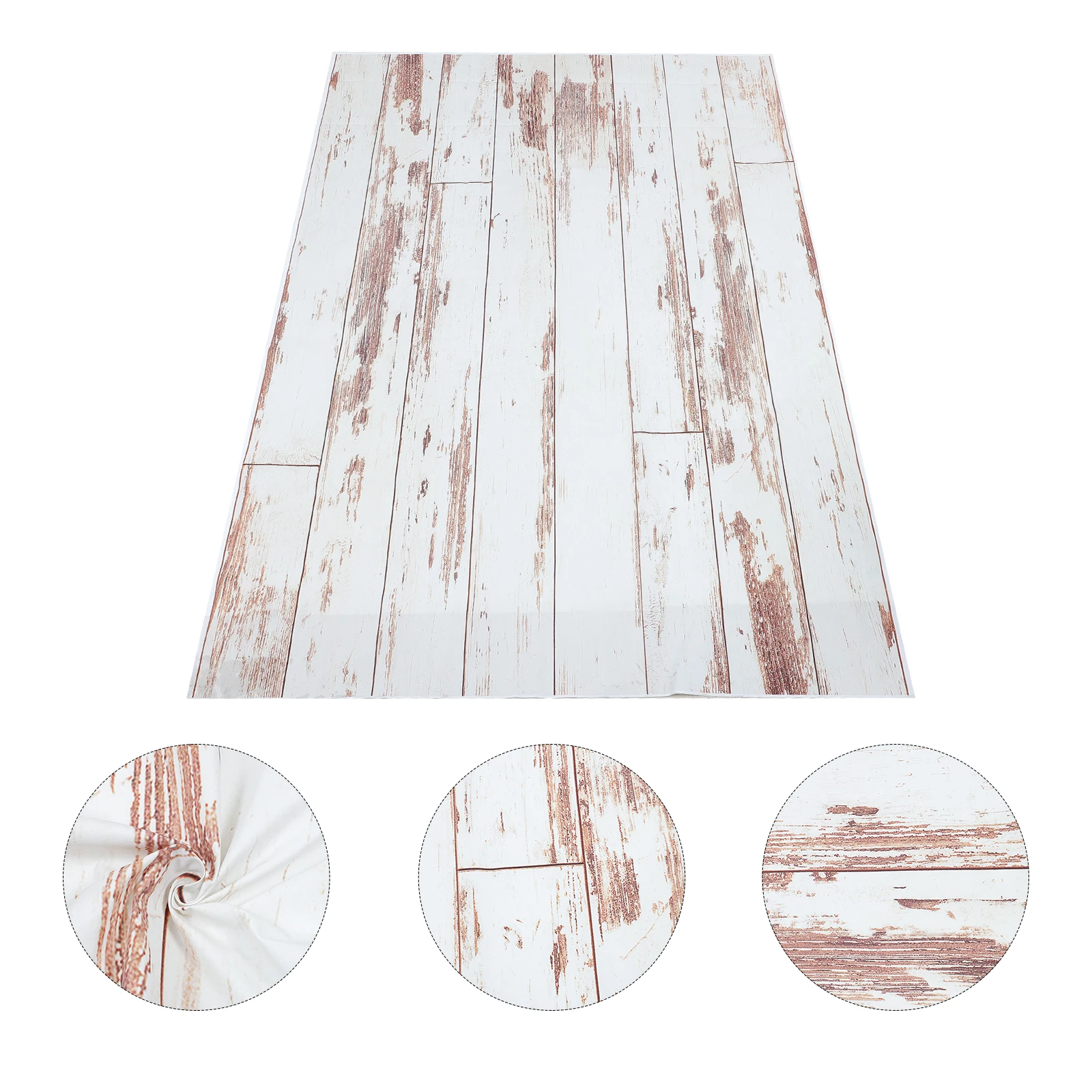 

Rustic Wood Grain Vinyl Photo Backdrop Fabric for Holiday Party Home Decoration Photography Background Cloth Wall Tapestry