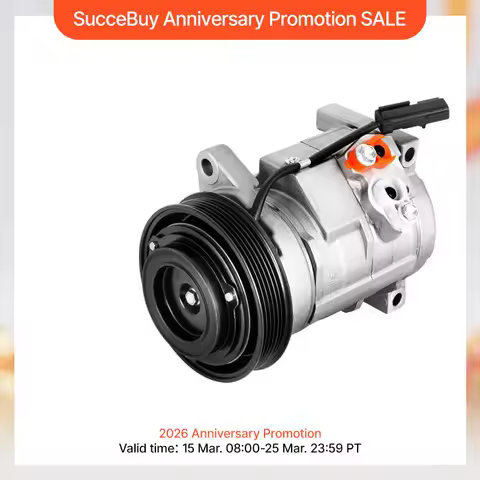 VEVOR Auto AC Compressor for Chrysler Voyager/Dodge Caravan/Plymouth Car Air Conditioning Compression System Rapid Refrigeration