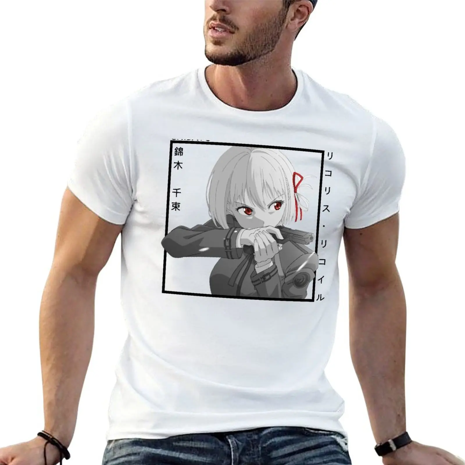 

t for for man Recoil Nishikigi - Lycoris shirts t Chisato vintage T-Shirt shirt man graphic