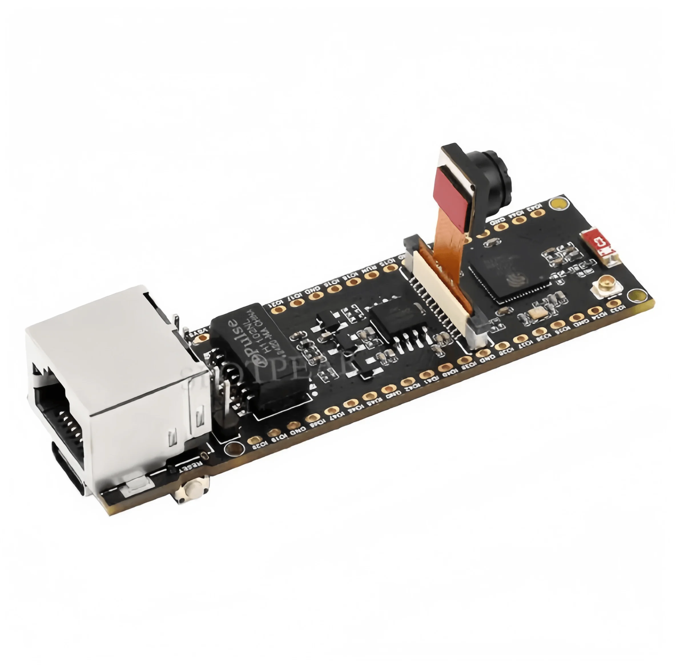 ESP32-S3 ETH Cam Ethernet Development Board PoE  SD Card and Camera Support  Raspberry Pi Pico Form Factor Compatible
