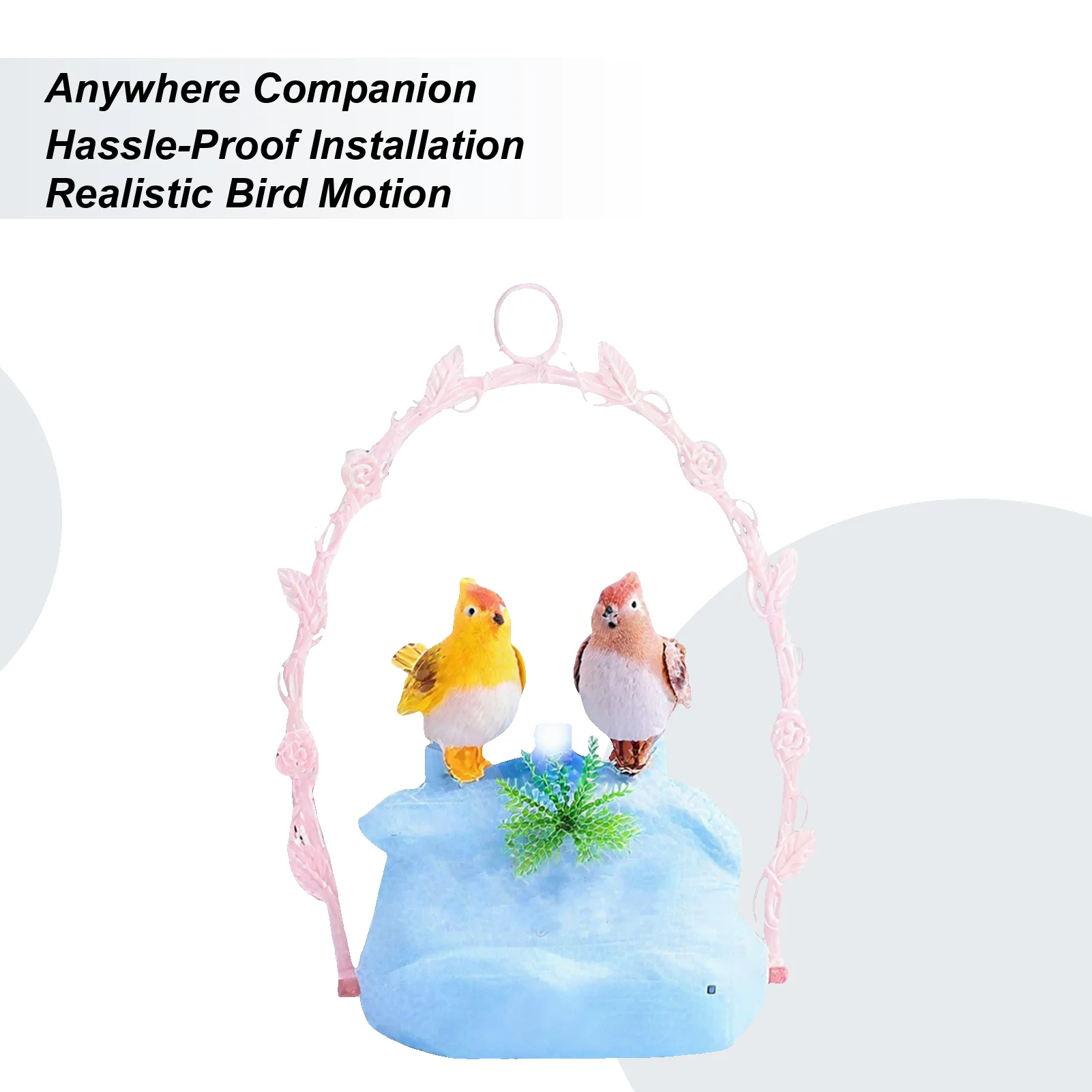 

Toy Bird Voice-activated Sensor Electric Bird Toy Cute Interactive Electronic Pet For Sensory Play Activity Center Room Decor